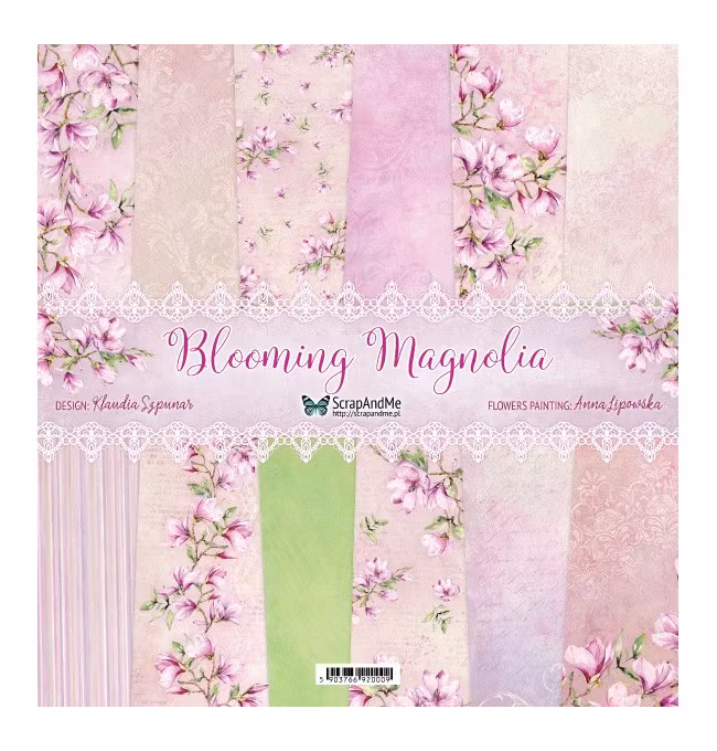 Blooming Magnolia 12x12