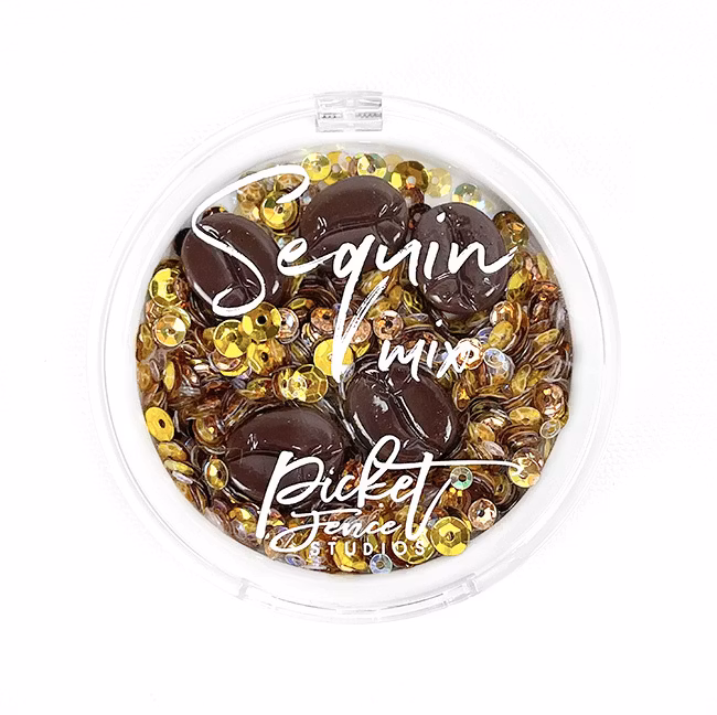 Coffee bean sequinmix