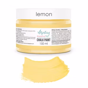Chalk paint Lemon