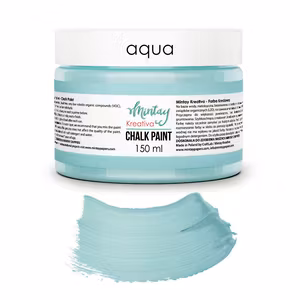Chalk  paint Aqua