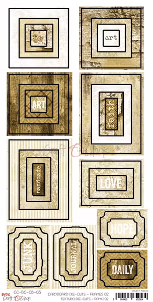 Chipboard Frames 2