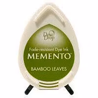 Memento dew drop bamboo leaves