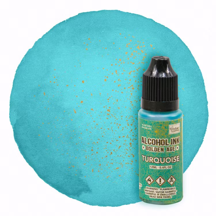 Alcohol Ink Golden Age Turquoise