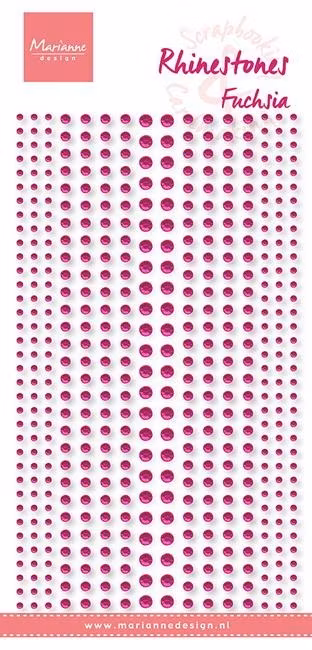 Rhinestones Fuchsia