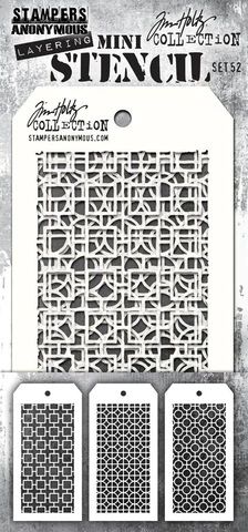 Tim holtz mini stencil #52