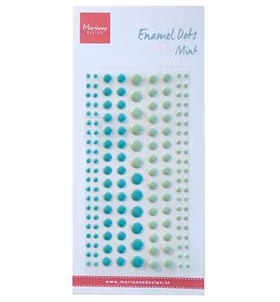 Enamel dots Two mint