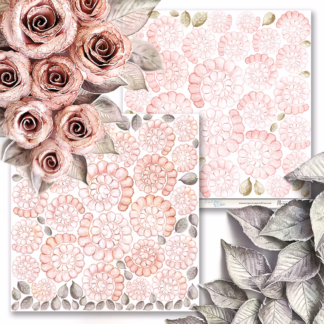 Klippark  blommor rosa Summertime