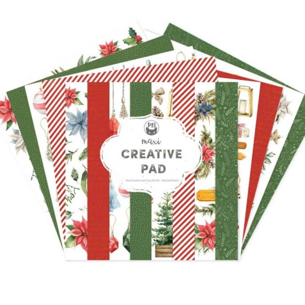 Maxi creative pad Red and green
