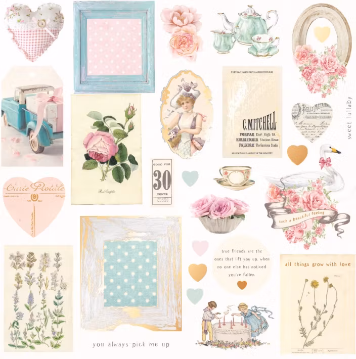 Die cuts  With love