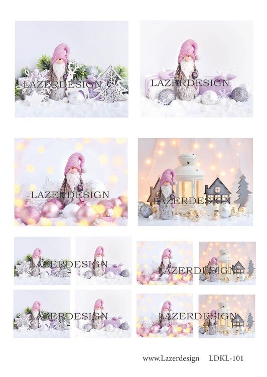 Klippark Rosa Jul LDKL101
