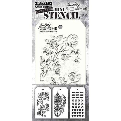 Mini stencil set 53