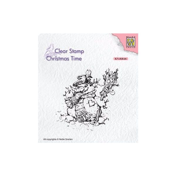 Clearstamp Snowman CT034