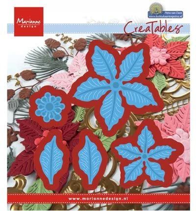 Poinsettia Marianne Design LR0435