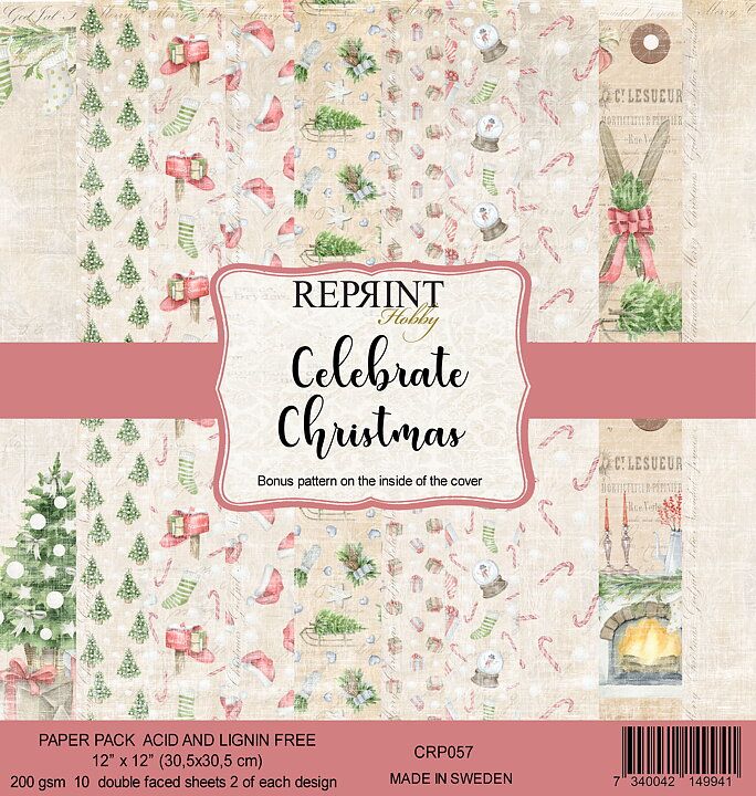 Celebrate Christmas Collection 12*12 CRP057