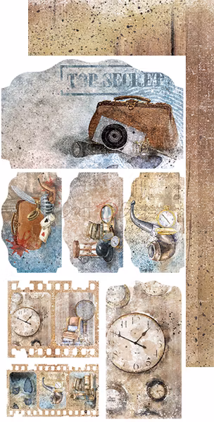 Age of mysteries Junk journal