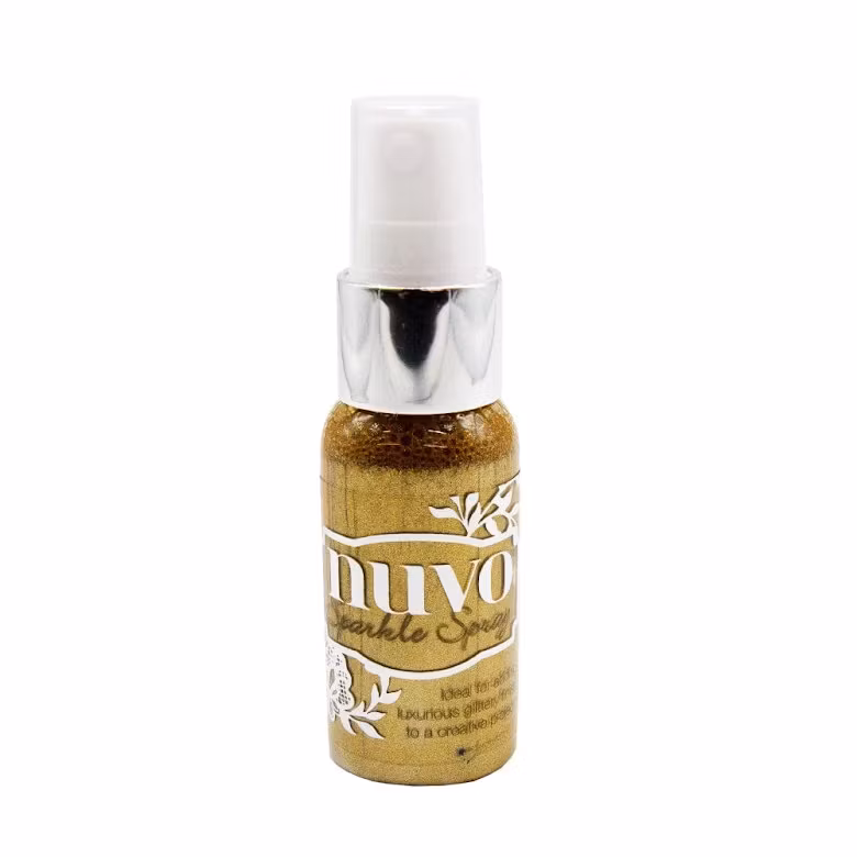 Nuvo Sparkle spray Cream gold