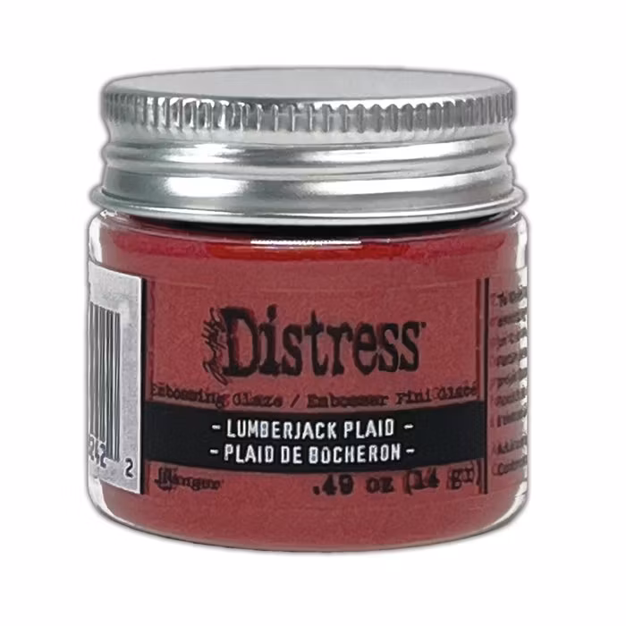 Distress Glaze Lumberjack Plaid