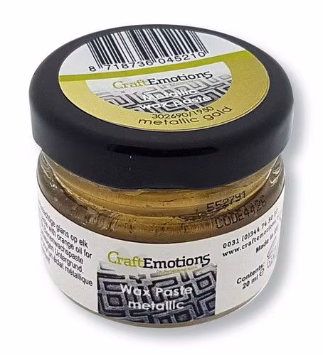 Wax Paste metallic - guld