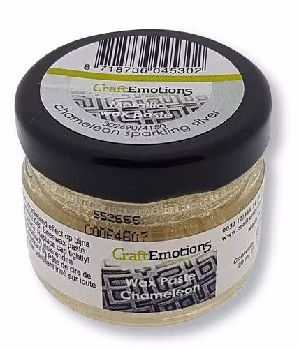 Wax paste chameleon - sparkling silver
