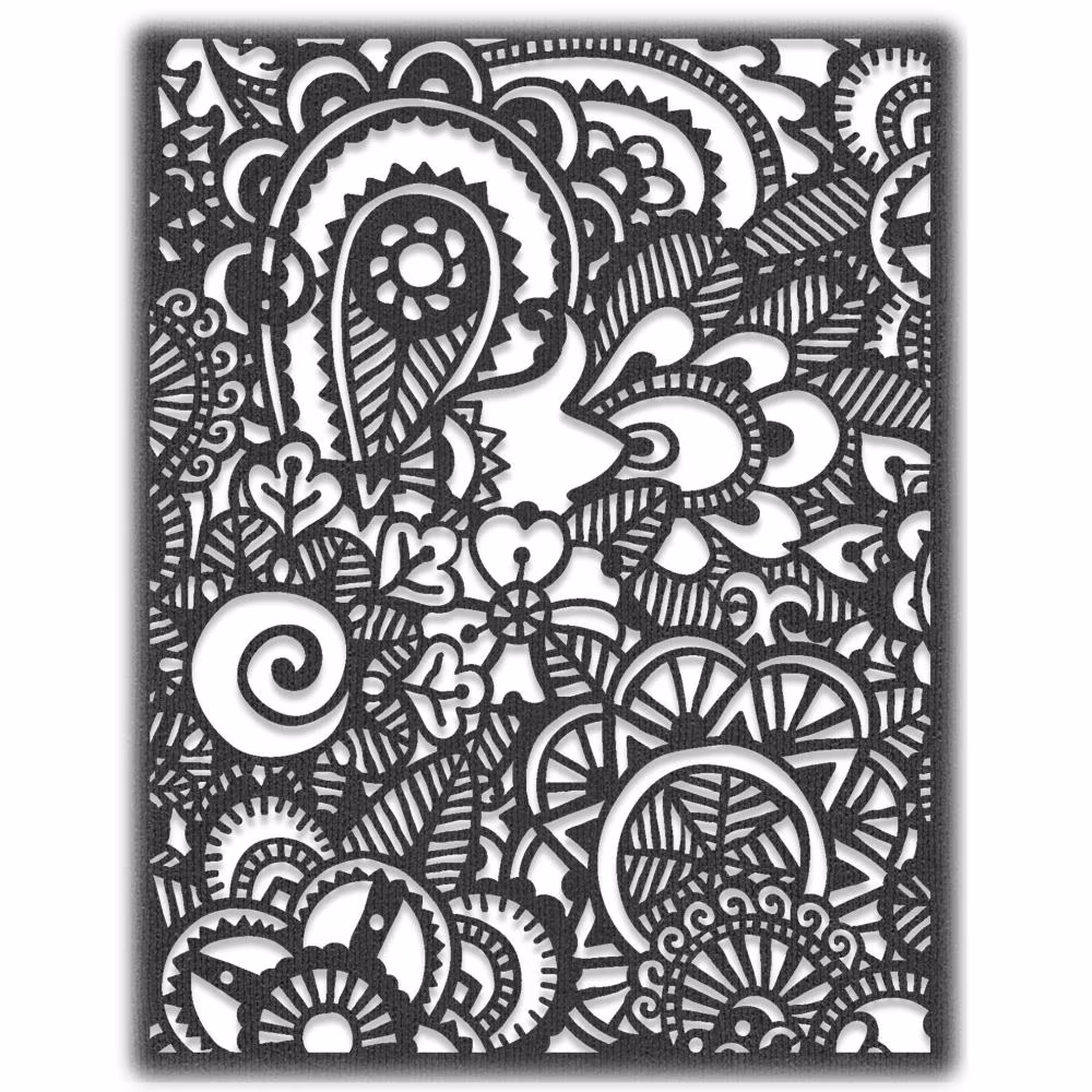 Sizzix doodle art 2 dies 664432