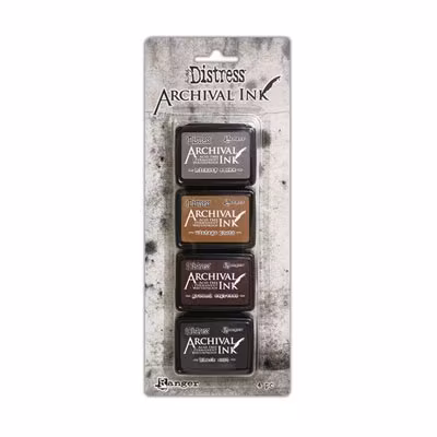 Tim Holtz Distress Archival mini ink pad Kit 3