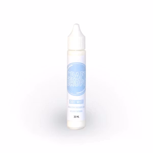 Craft drops White