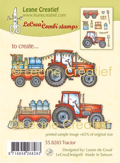 Stämpel Traktor