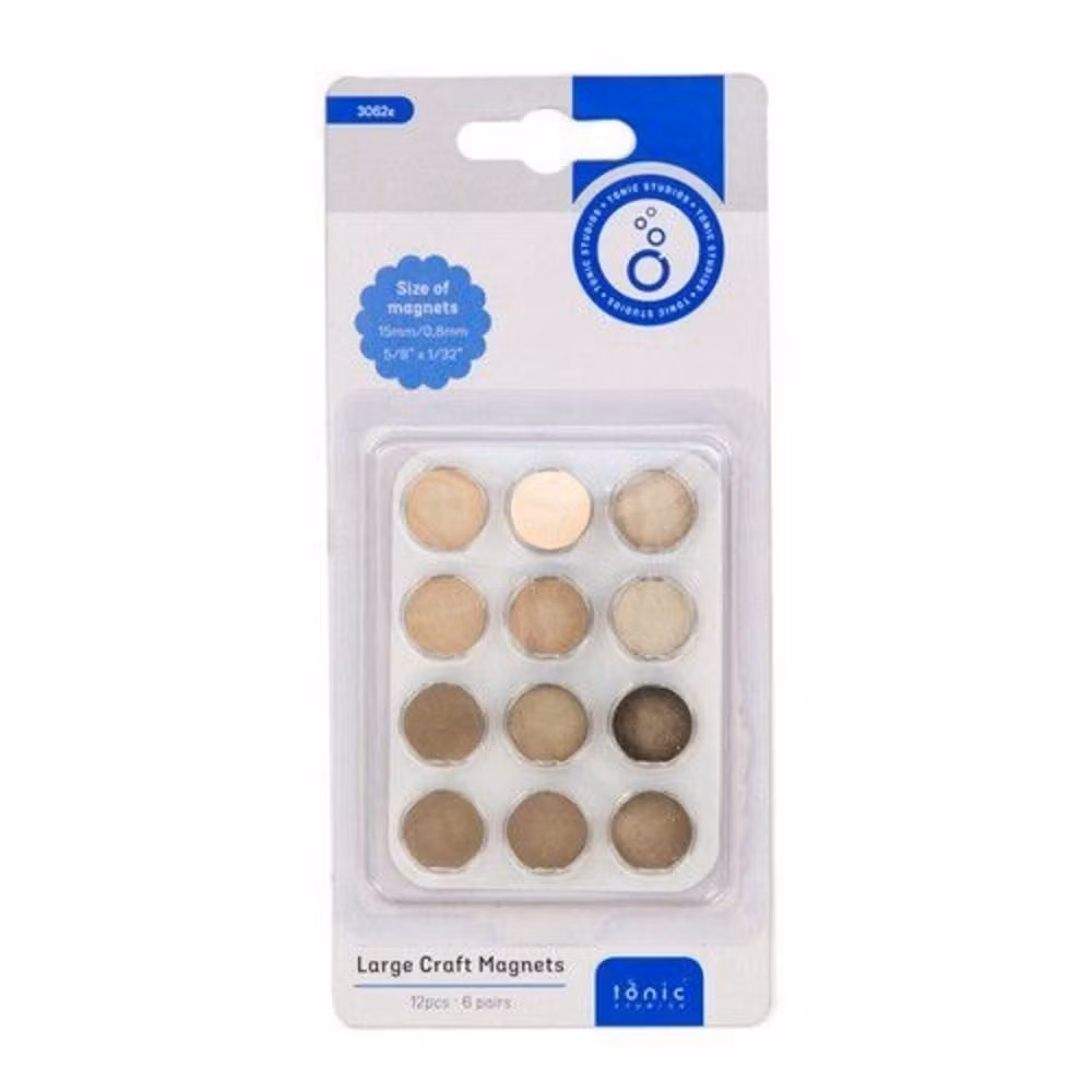 Craft Magnets Large 15mm