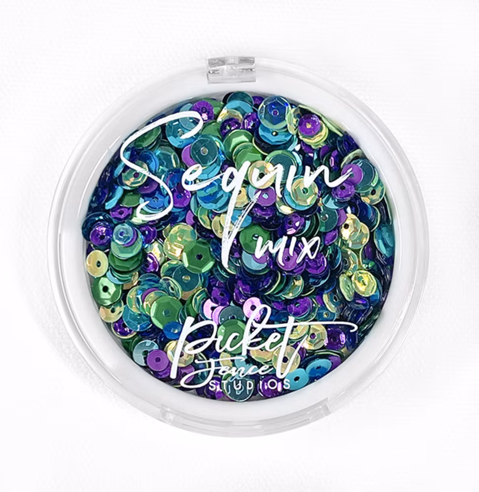 Peacook Tails sequin mix