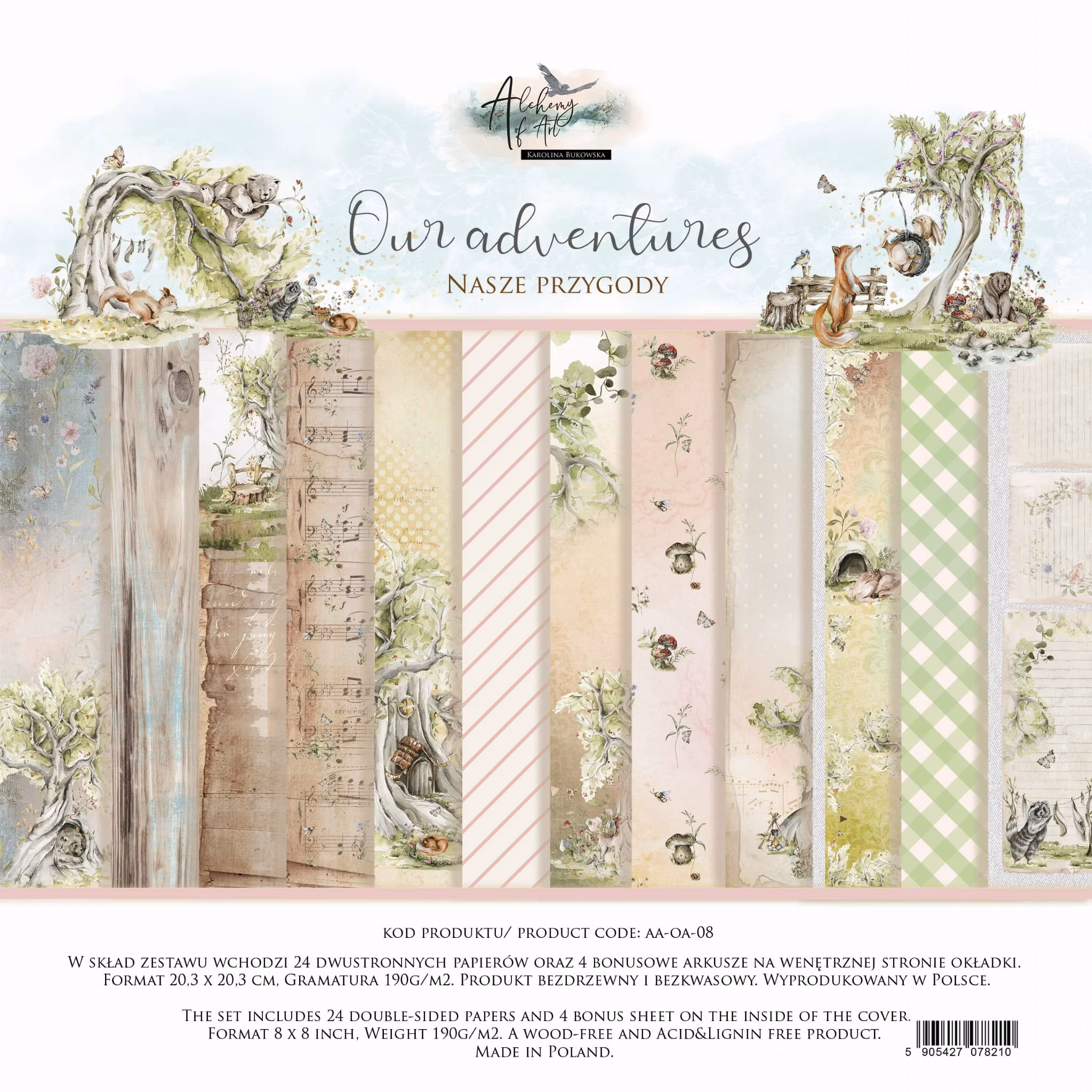 Our adventures paperpad 8*8