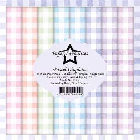Pastel gingham PF250