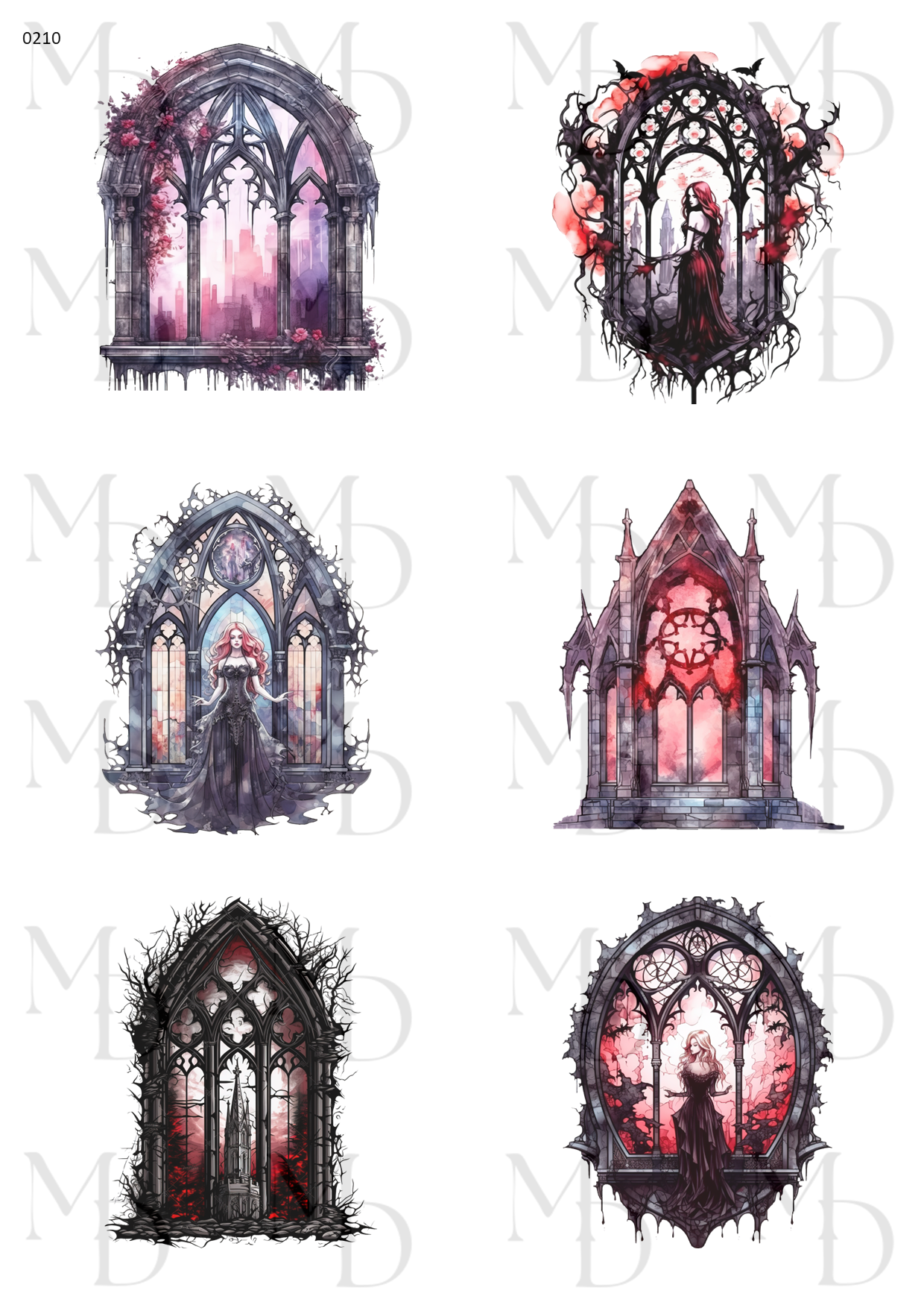 0210 Dark magic windows
