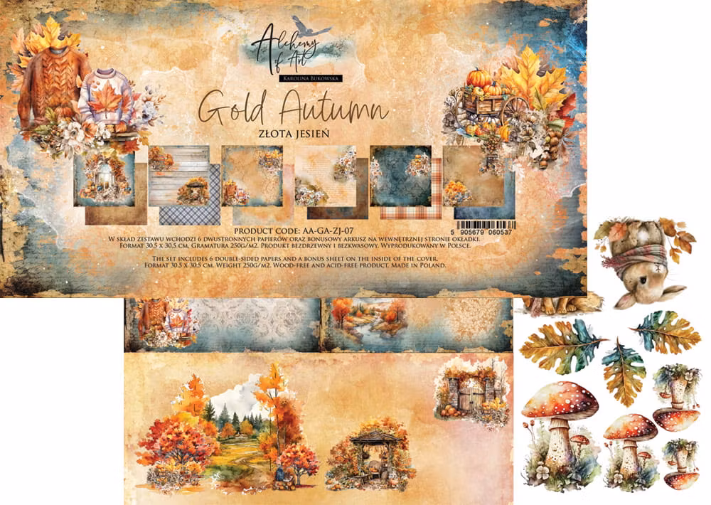 Golden Autumn 12x12