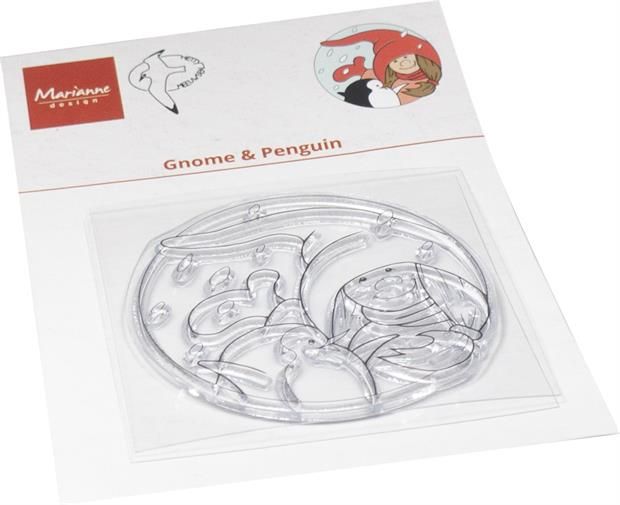 Clearstamp "Hetty's Gnome & Penguin