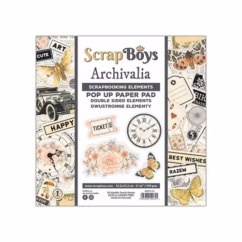 Archivalia Pop up pad