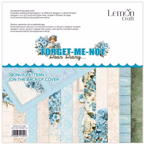 Forgetme not  12x12