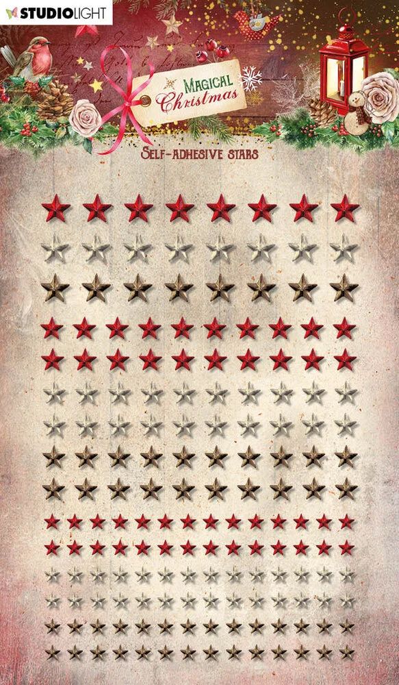 Magical Christmas Self-adhesive Stars