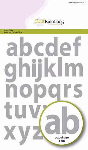 1554 Lowercase Alphabet Basic