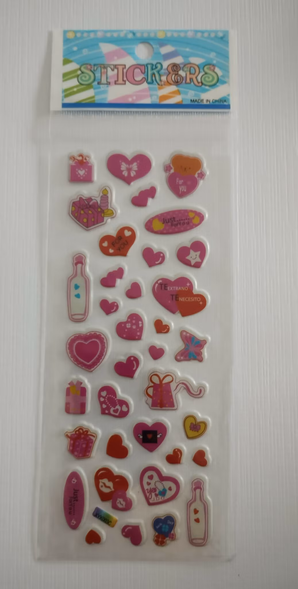 Puffy stickers 1