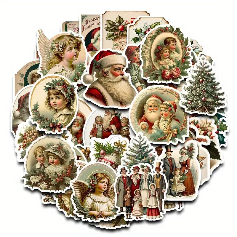 Retro Sticker Christmas 2