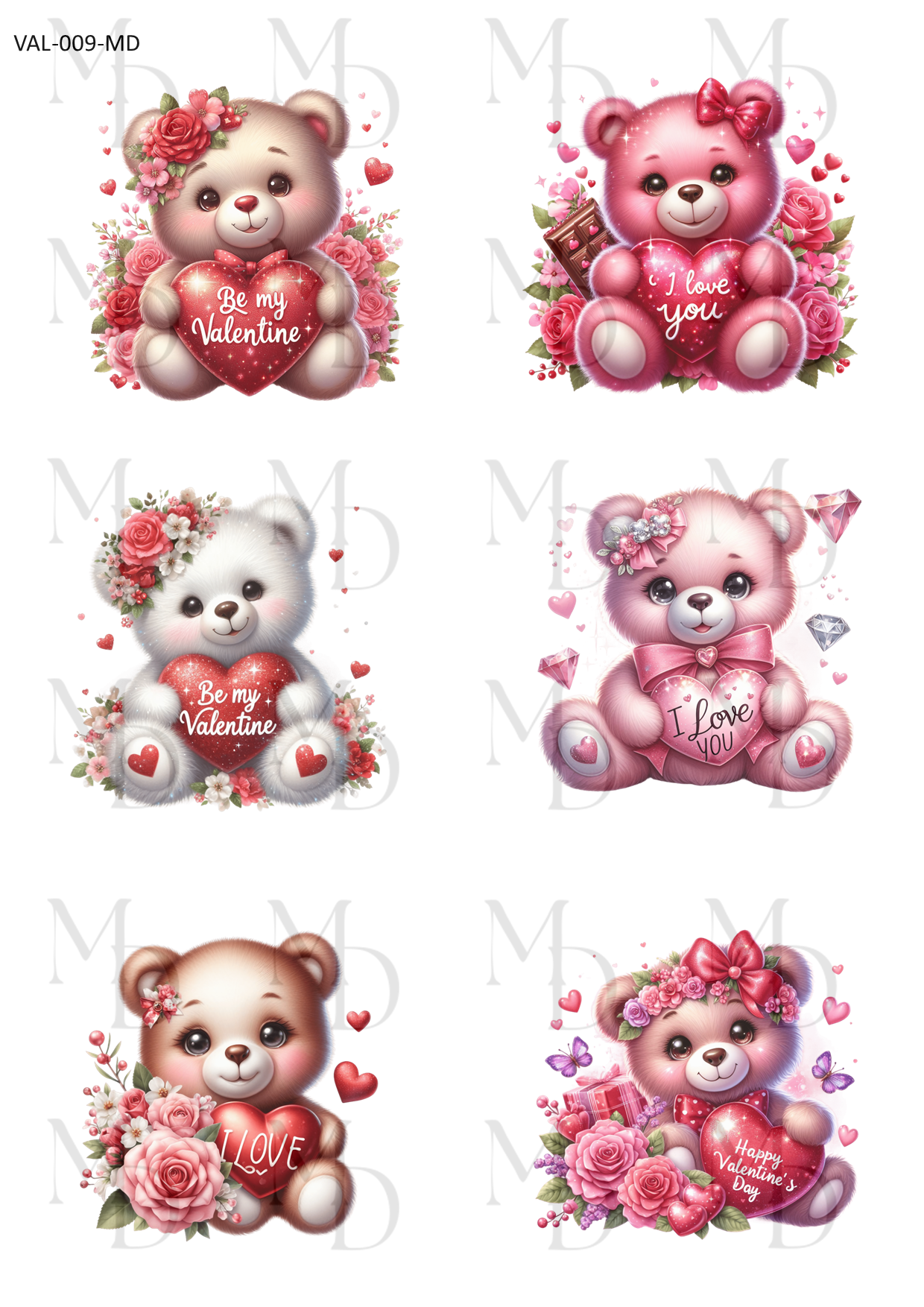 VAL-009-MD Love bears 02