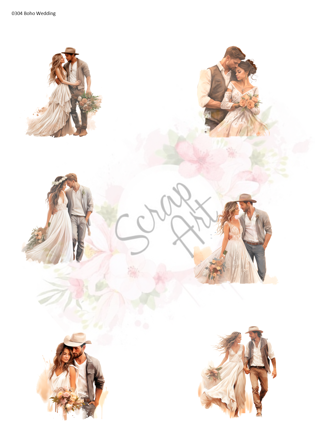 0304 Boho Wedding