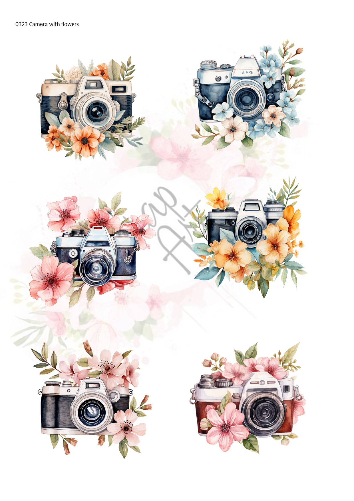 0323 Camera with flowers