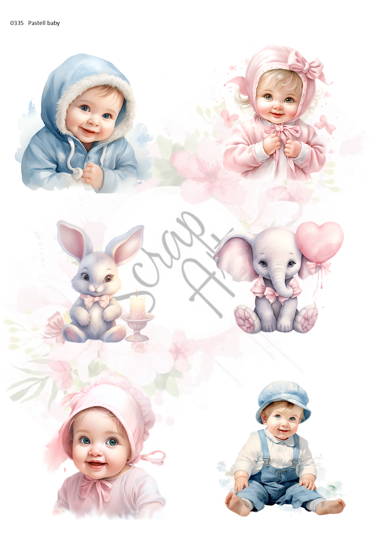 0335  Pastell baby