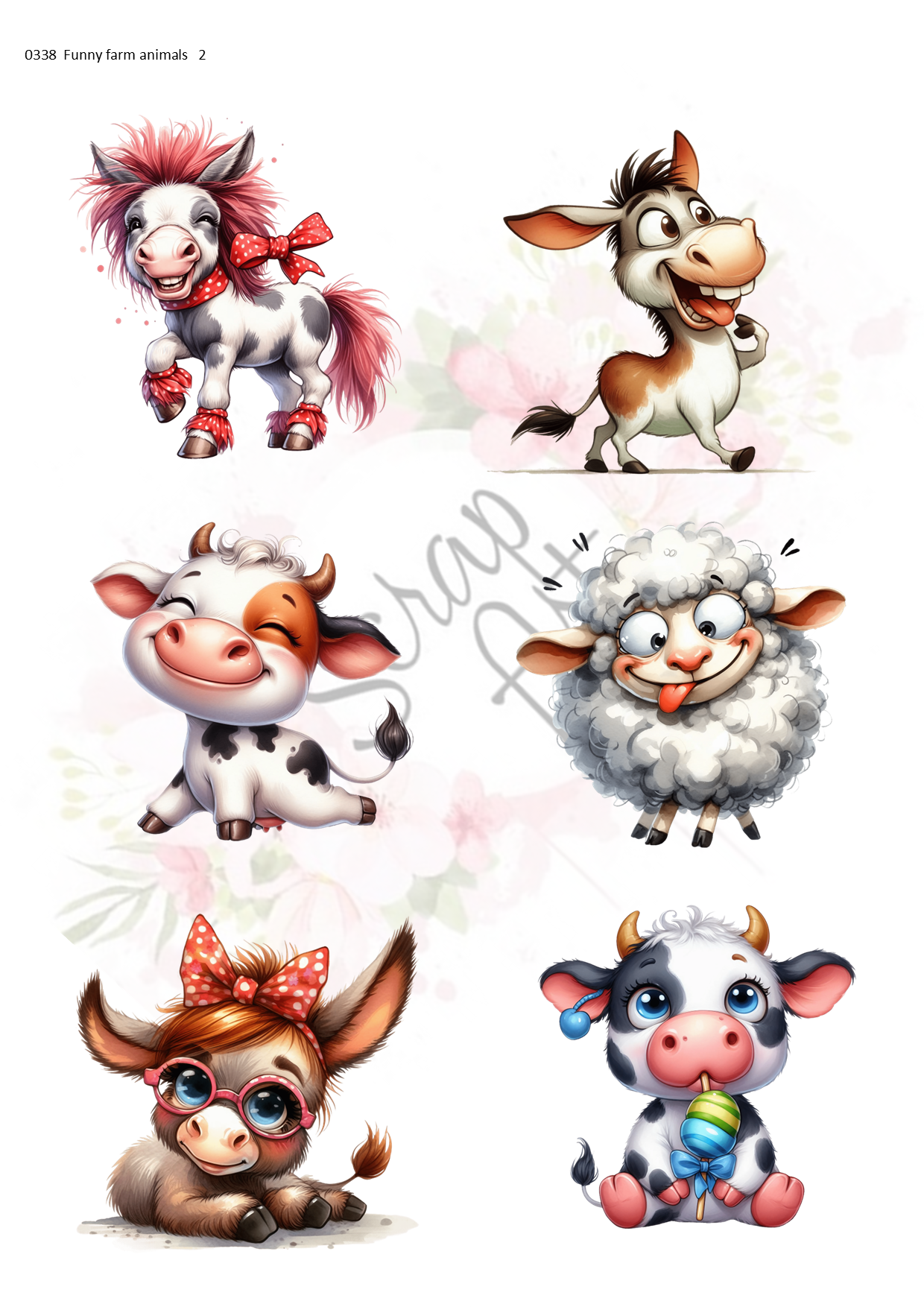 0338 Funny farm animals 2