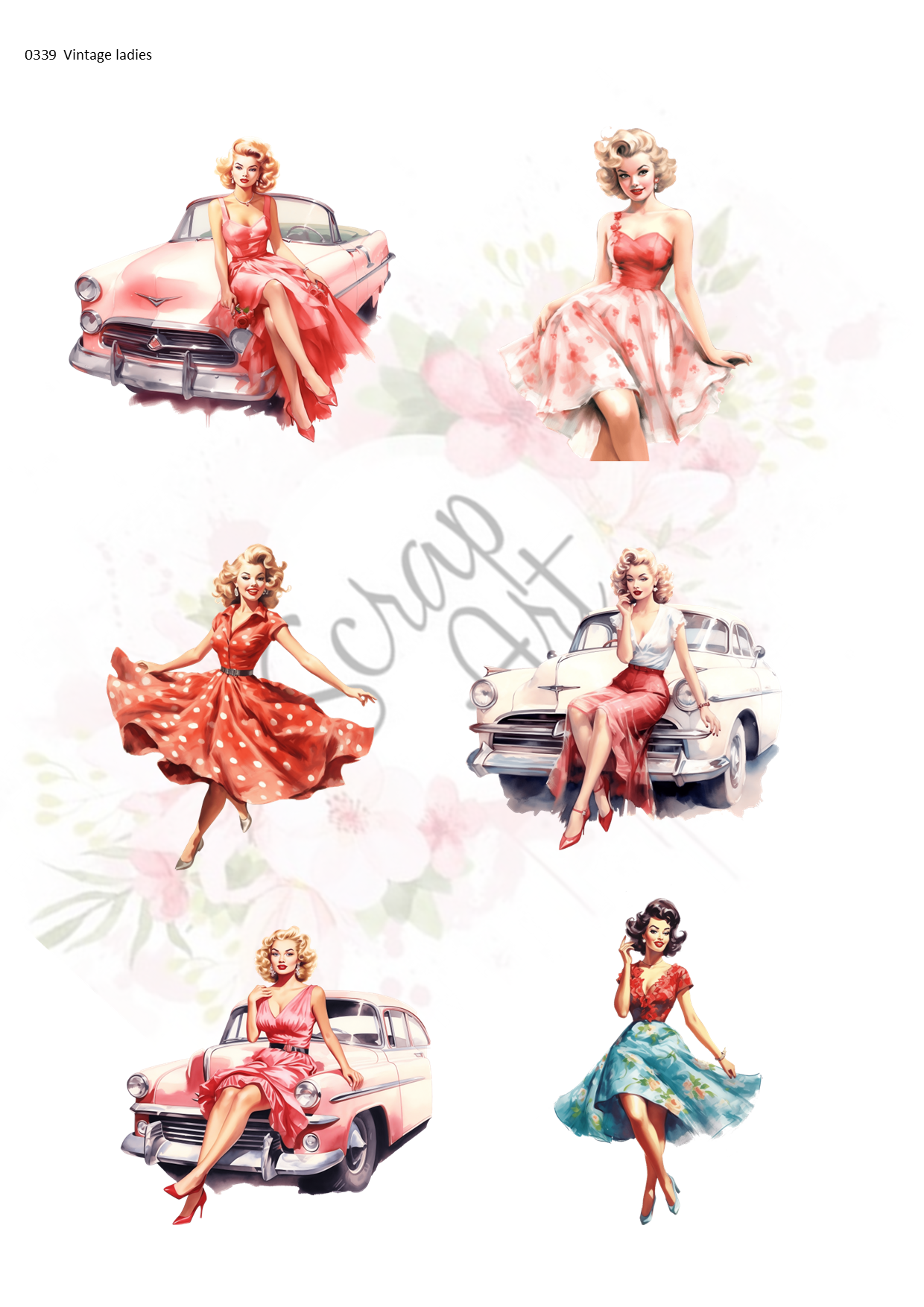0339 Vintage ladies