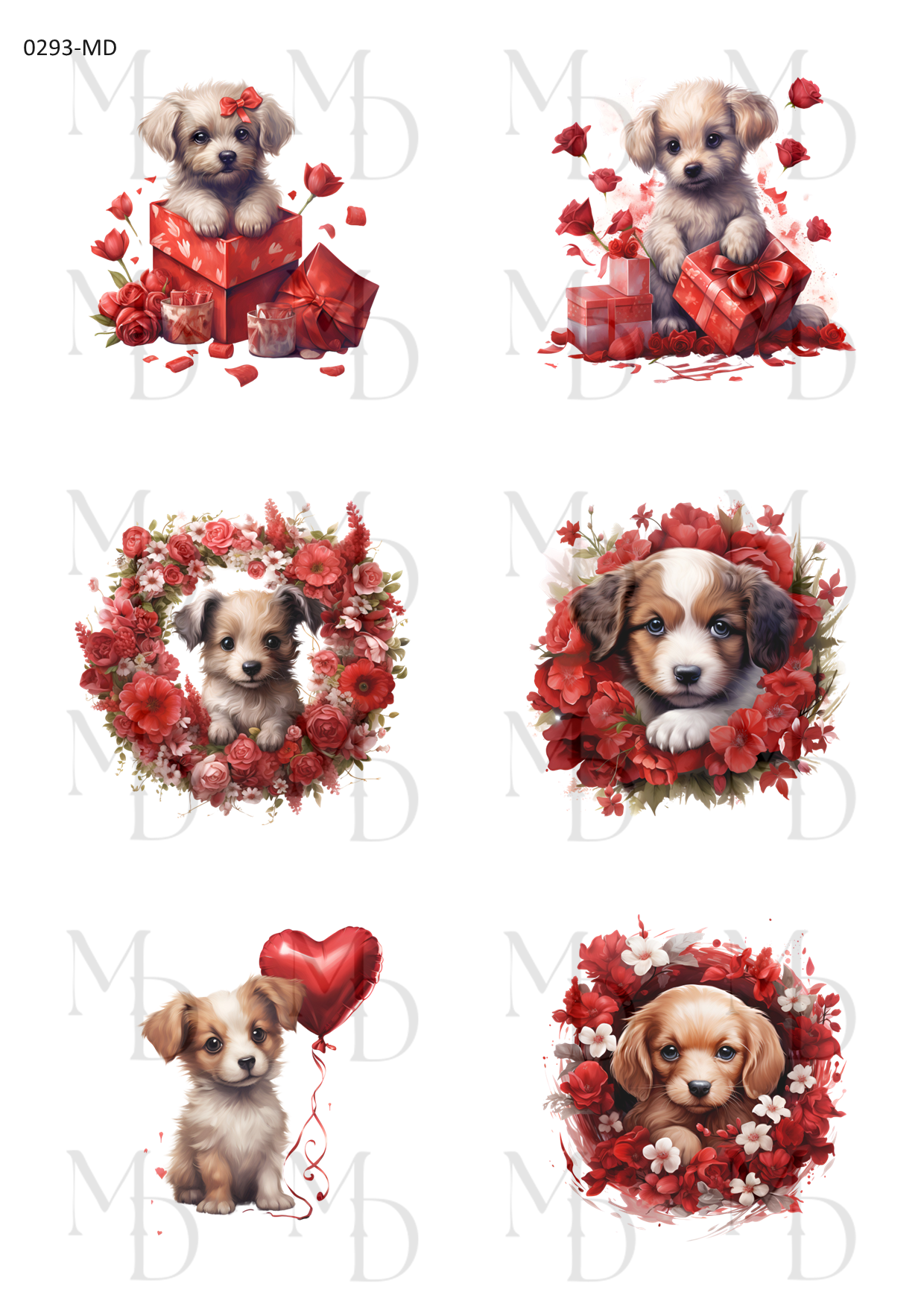 0293-MD Puppy love
