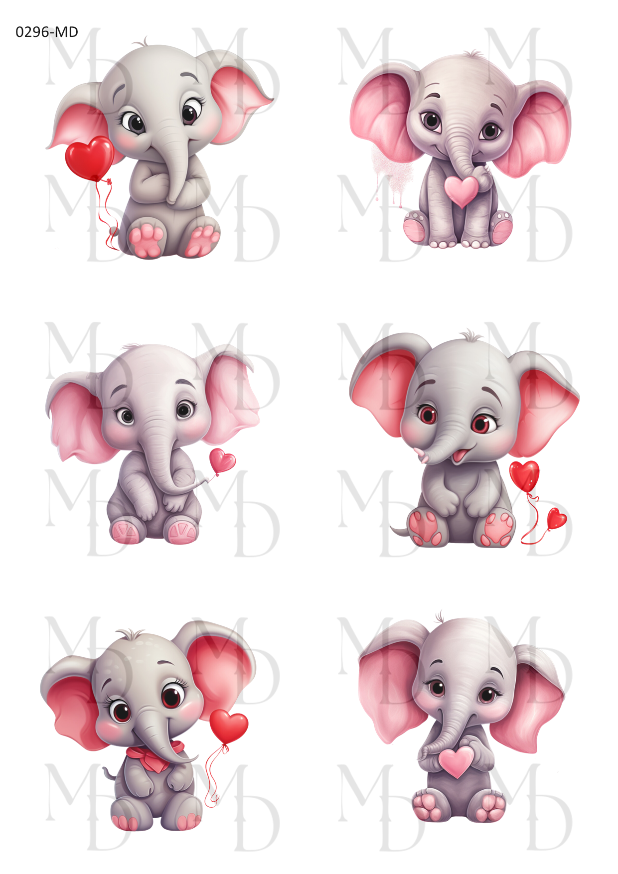 0296-MD Hjärtelefant