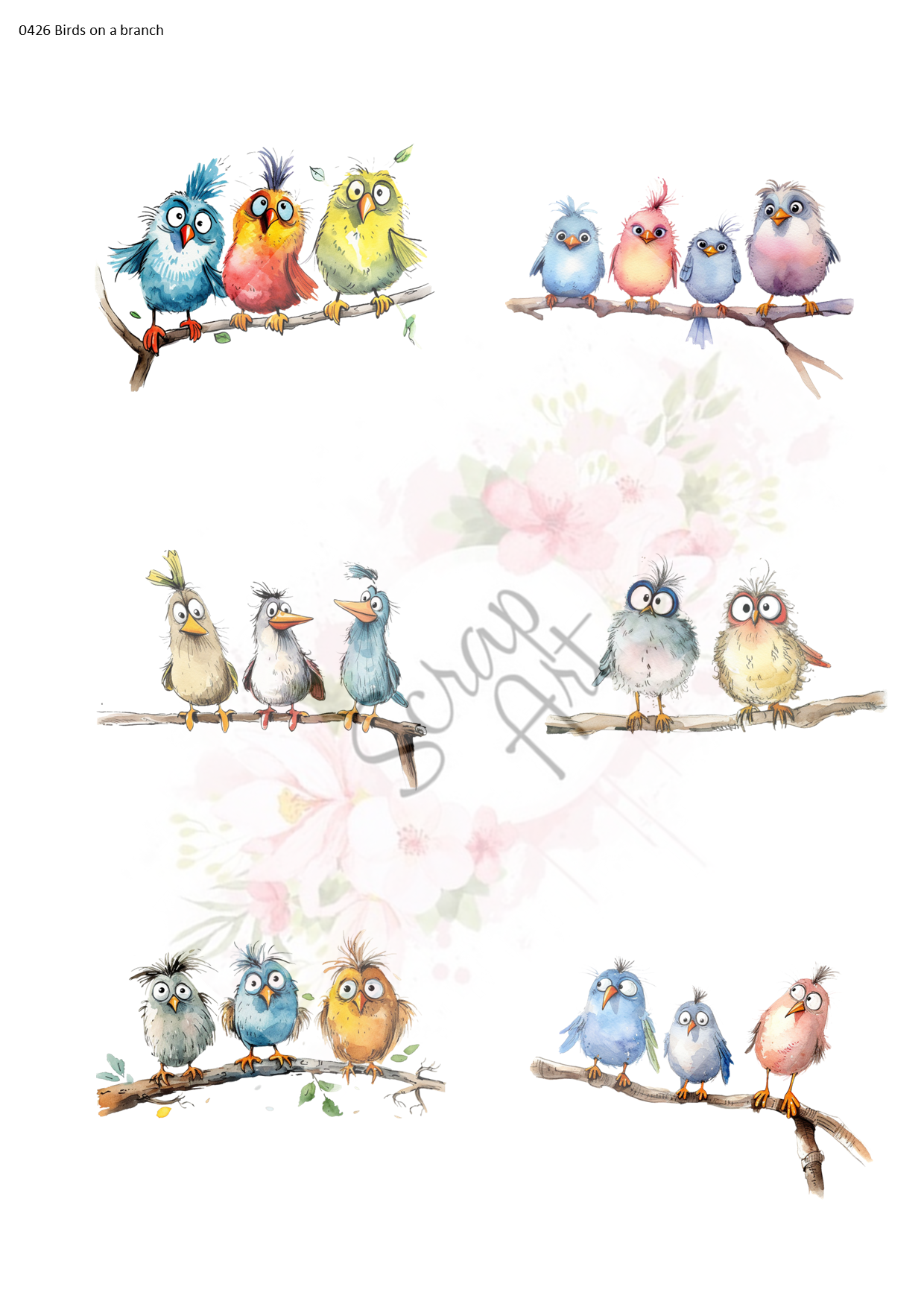 0426 Birds on a branch