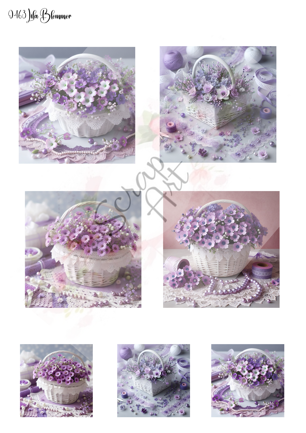 0463 Lila blommor